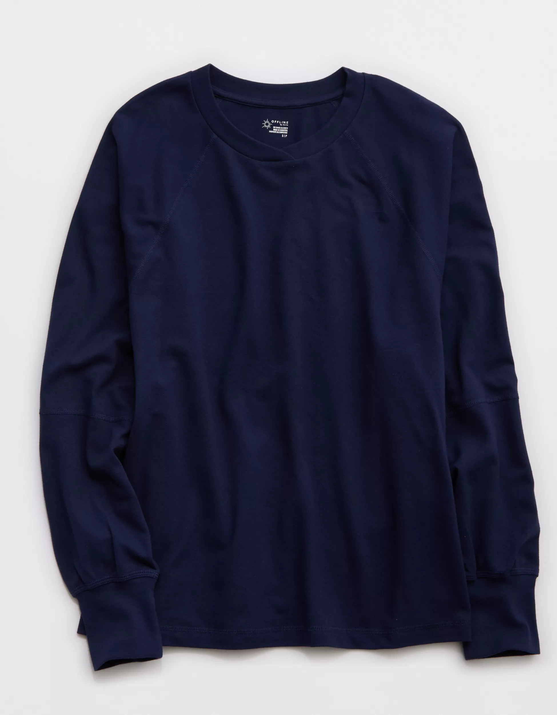 OFFLINE By Aerie Pique Long Sleeve T-Shirt | Aerie