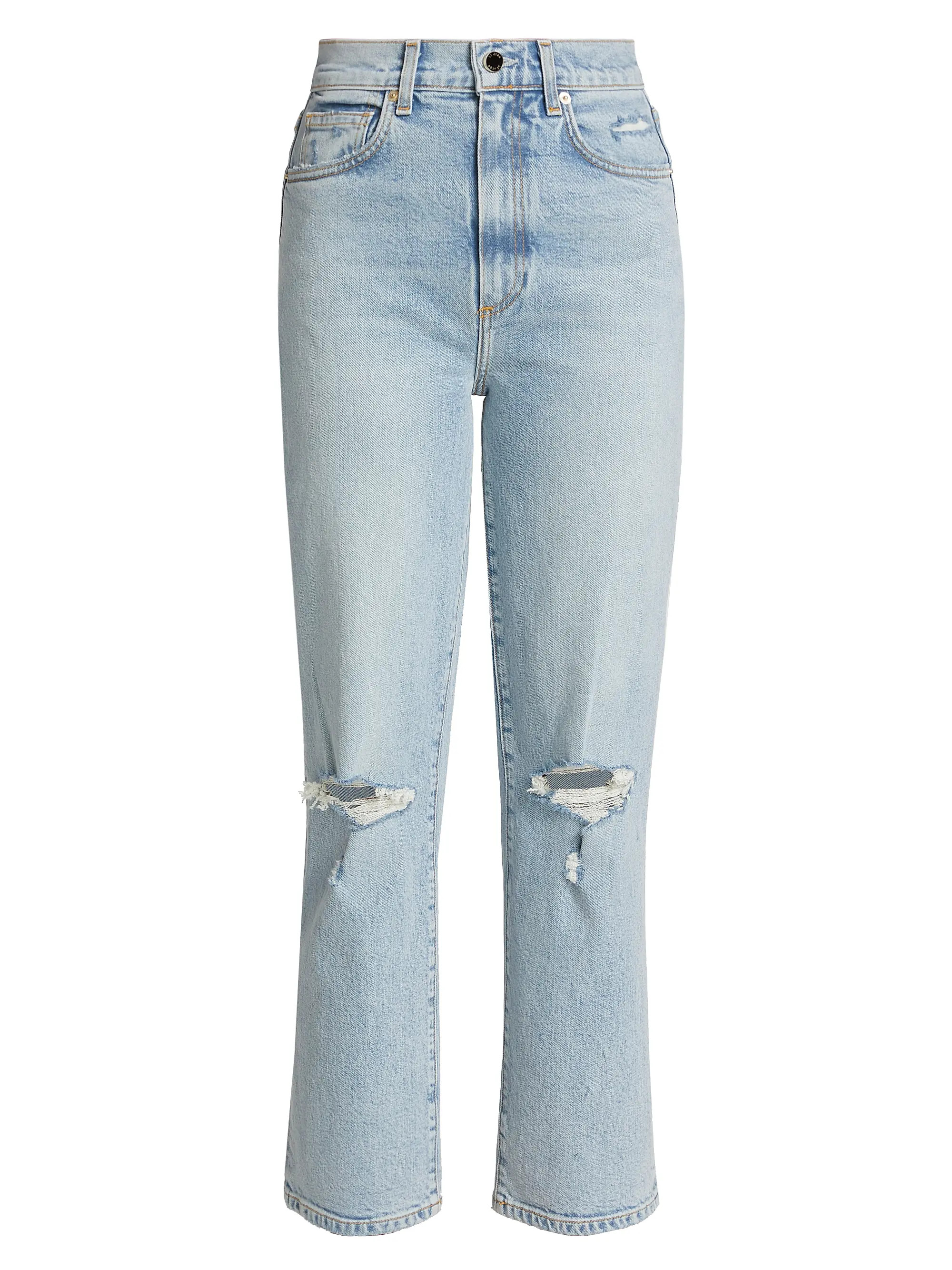 Sabine Modern Ankle Straight High-Rise Jeans | Saks Fifth Avenue