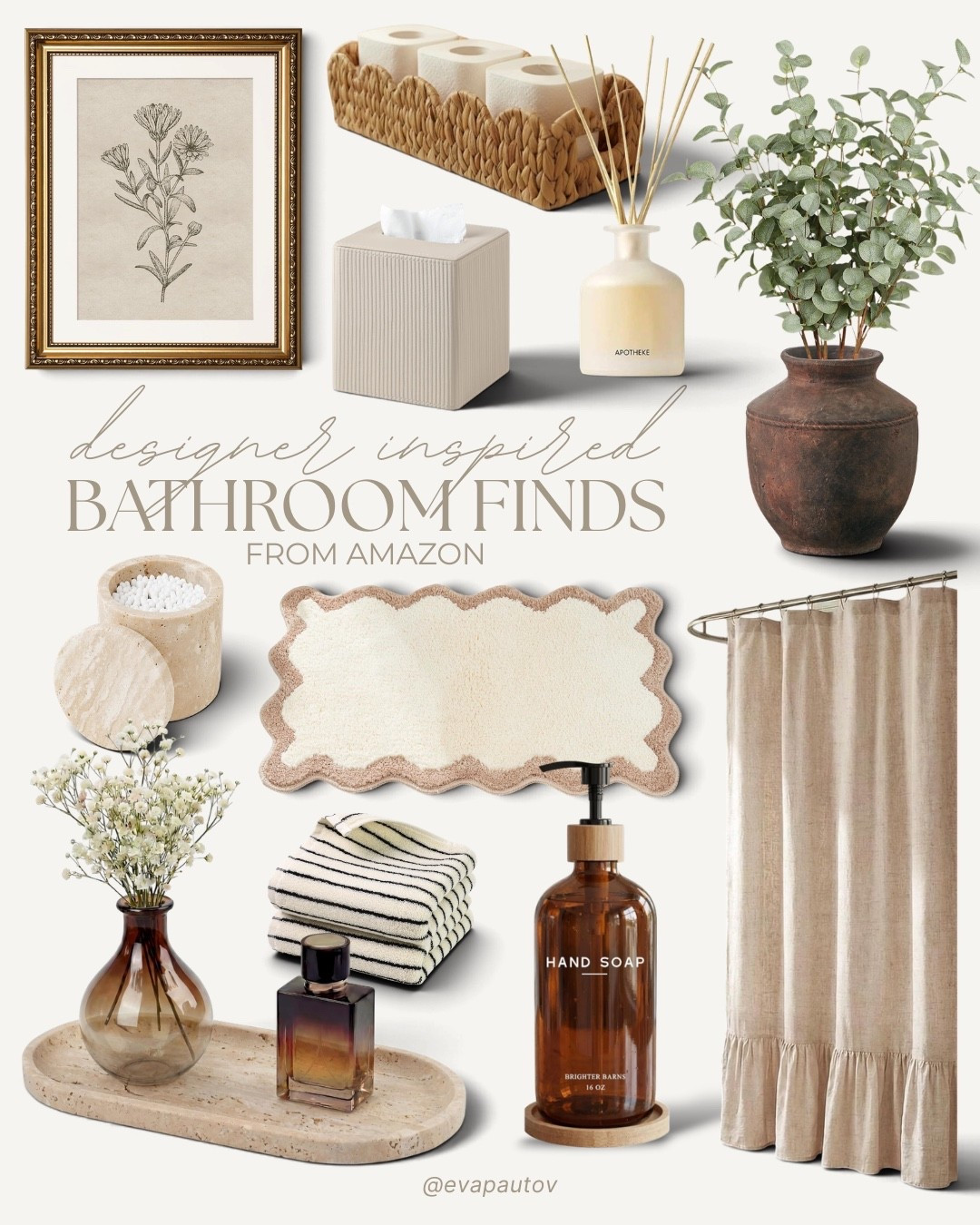 Designer inspired bathroom finds that make your space look so much more expensive ✨ these little upgrades give your bathroom that elevated, luxury feel without the designer price tag!

#LTKHome #LTKSaleAlert
