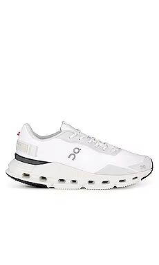 On Cloudnova Form Sneaker in White & Eclipse from Revolve.com | Revolve Clothing (Global)