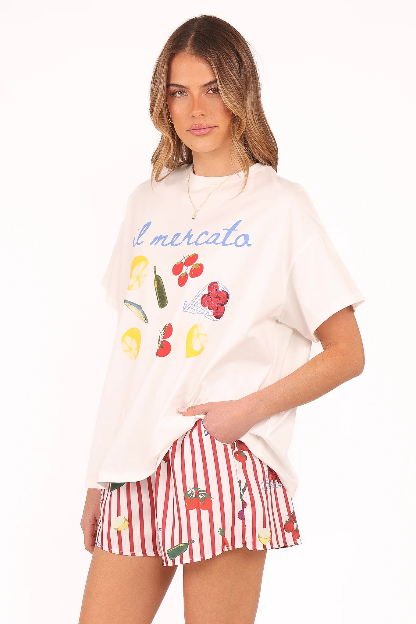 Krystal Short Set - Red Stripe | Petal & Pup (US)