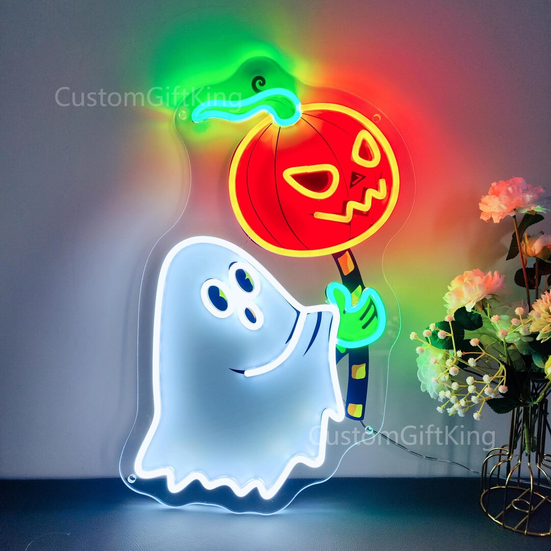 Custom Neon Sign Halloween Decor, Custom Led Sign Home Decor, Last Name Sign Wedding Decor, Custo... | Etsy (US)