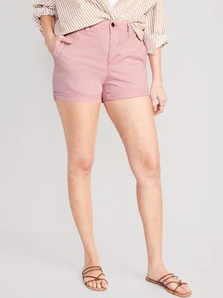 High-Waisted OGC Pull-On Chino Shorts -- 3.5-inch inseam | Old Navy (US)