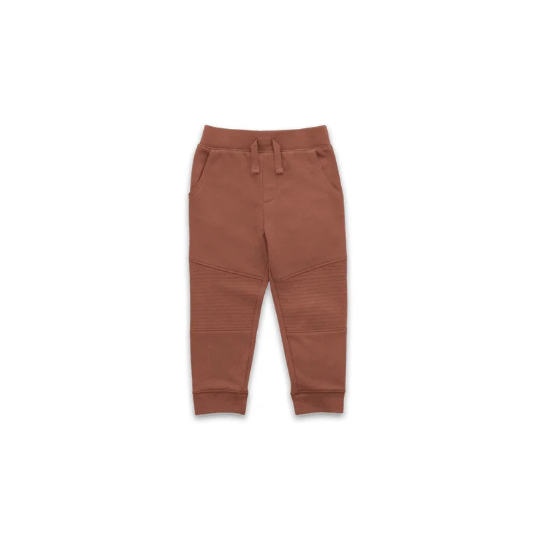 Garanimals Baby and Toddler Boys French Terry Moto Joggers, Sizes 12M-5T - Walmart.com | Walmart (US)