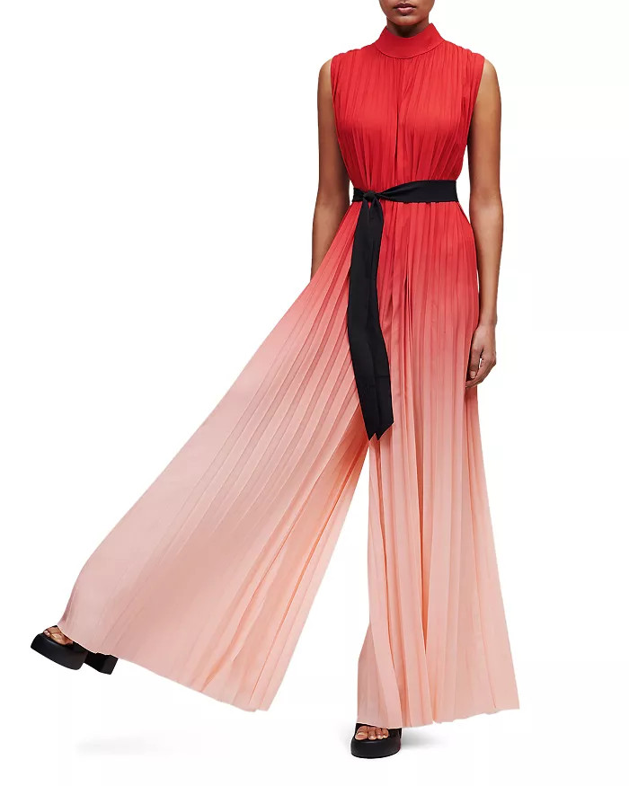 Pleated Ombré Jumpsuit | Bloomingdale's (US)