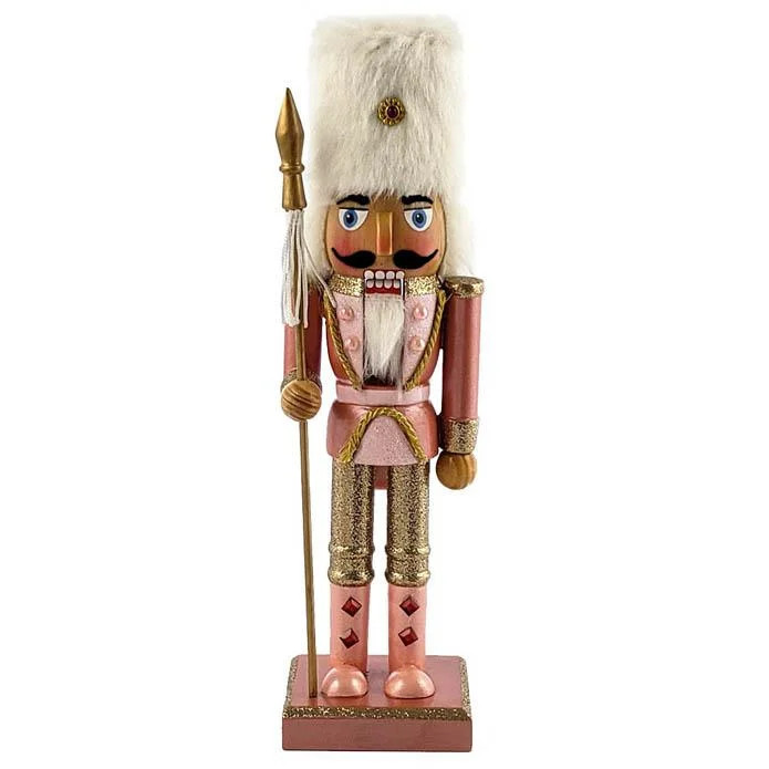 Nutcracker Soldier Rose Gold Christmas | Walmart (US)