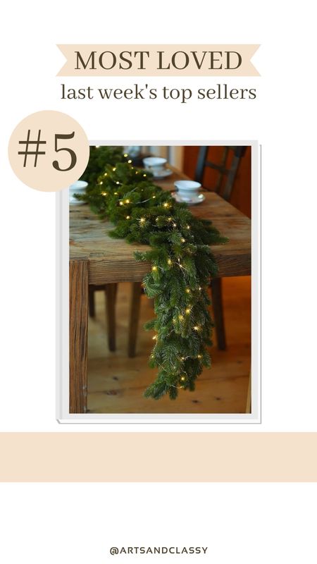 This gorgeous garland is one of this week’s most loved finds! I got this for my holiday decor this year from Amazon and I love the quality! You can’t beat the price either!

#LTKHoliday #LTKCyberWeek #LTKfindsunder50