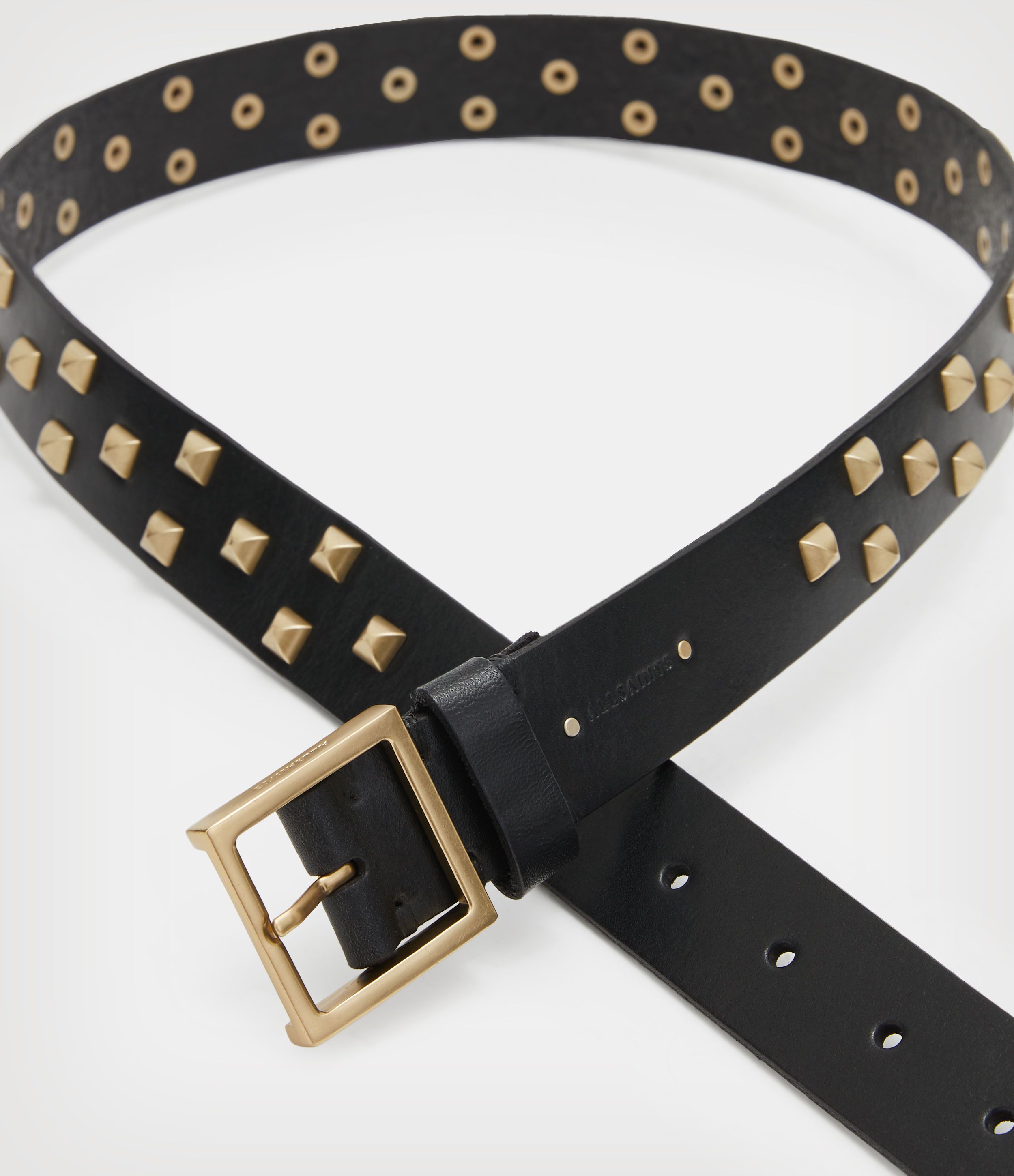 Sonia Studded Leather Belt | AllSaints US