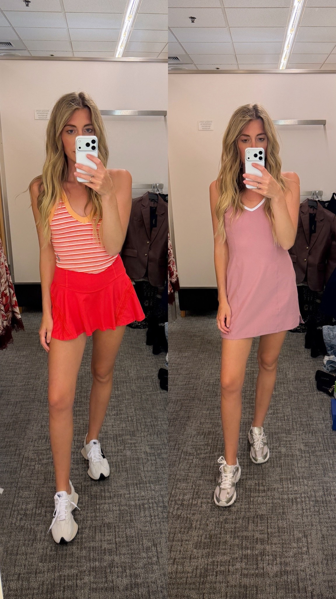 🎾 The cutest activewear finds from the Nordstrom Anniversary Sale 2026! Whether you're headed to Pilates, pickleball, tennis, a walk, or just running errands, these are the sporty pieces you'll wear all season long.
❤️ Look 1: The Free People Movement striped tank paired with the Free People Movement active skirt is lightweight, flattering, and the perfect pop of color. Finished with my favorite New Balance sneakers.
💕 Look 2: The Beyond Yoga active dress is one-and-done perfection. It's incredibly soft, comfortable, and easy to throw on with sneakers for an effortless everyday look.
Everything is part of the Nordstrom Anniversary Sale and linked in my LTK while sizes are still available!
✨ Linked in my LTK
• Free People Movement Striped Tank
• Free People Movement Active Skirt
• Beyond Yoga Active Dress
• New Balance Sneakers
Save this post for your NSale shopping list and follow for more Nordstrom Anniversary Sale 2026 try-ons, activewear finds, and the best sale picks!

#NordstromAnniversarySale #NordstromAnniversarySale2026 #NSale #NSale2026 #LTK #LTKFinds #LTKStyle #LTKSale #ShopMyLTK #NordstromFinds #FreePeopleMovement #BeyondYoga #NewBalance #Activewear #TennisStyle #PickleballStyle #Athleisure #WorkoutOutfit #PilatesStyle #WalkingOutfit #SportyStyle #EverydayStyle #PetiteStyle #FallActivewear #SaleFinds #FitnessFashion #CapsuleWardrobe #OutfitInspiration #FashionFinds #AthleisureStyle

#LTKActive #LTKSaleAlert #LTKmomlife