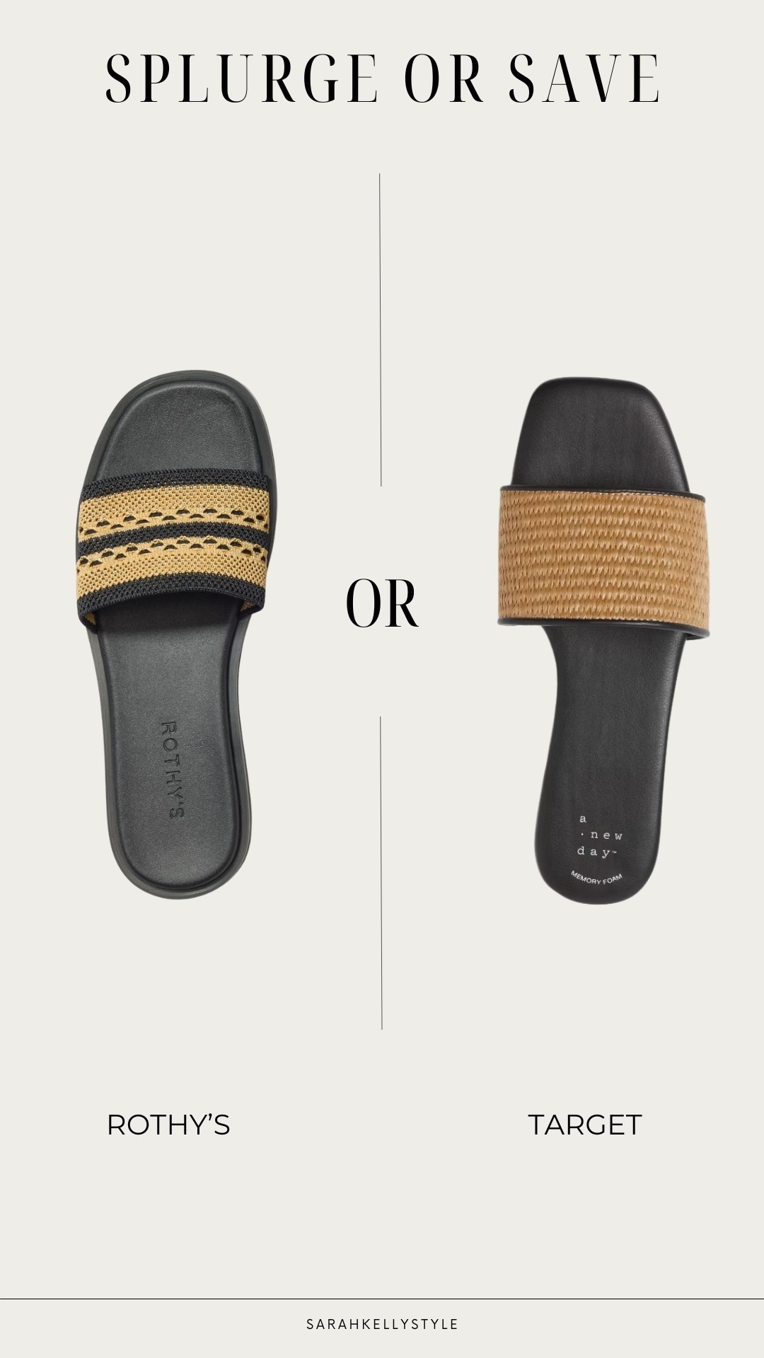 Splurge vs Save Slides!
You get to decide🖤

#LTKootd #LTKmomlife #LTKSeasonal