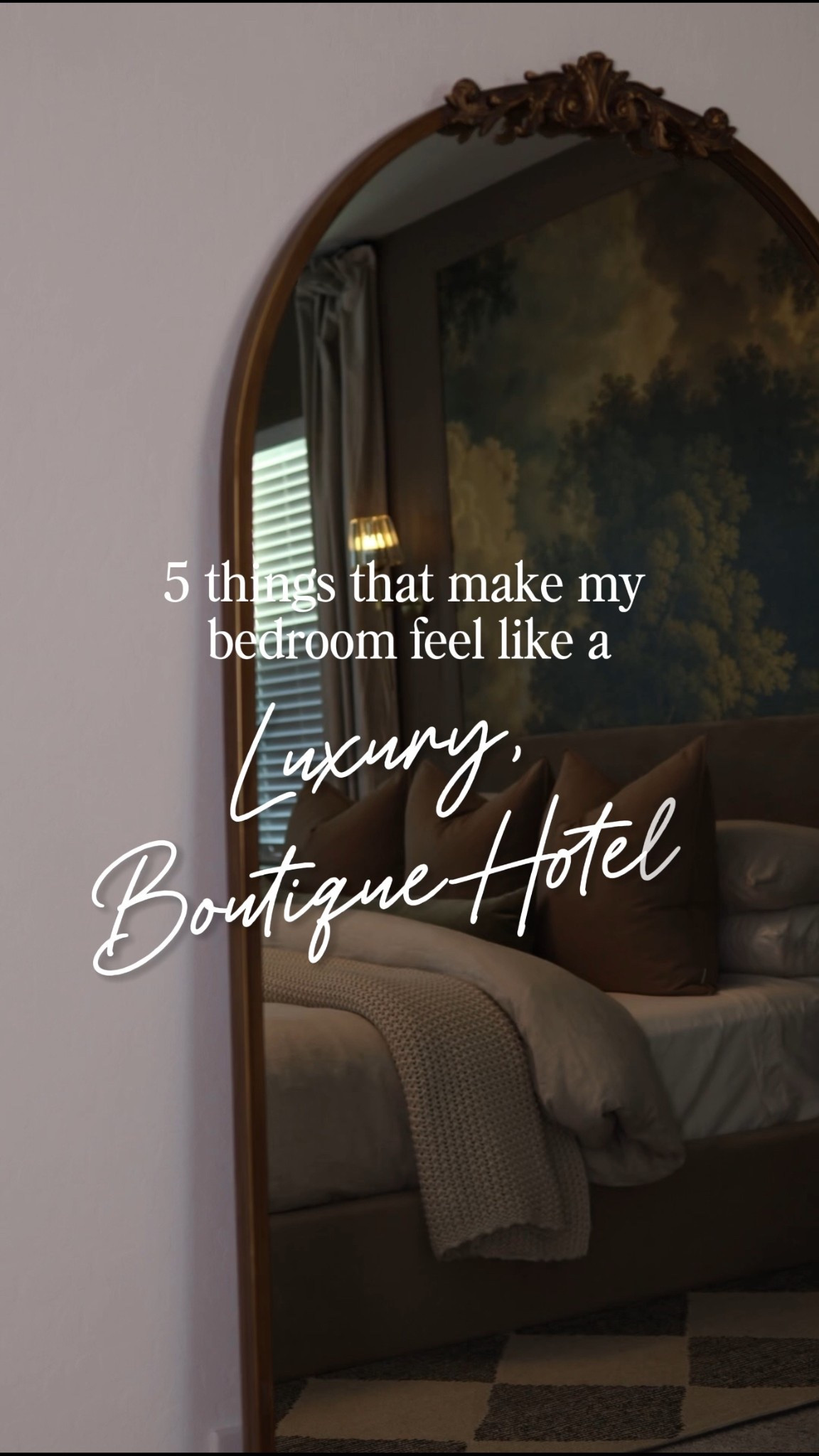 5 things that make my bedroom feel like a luxury, boutique hotel 

#LTKHome #LTKGiftGuide