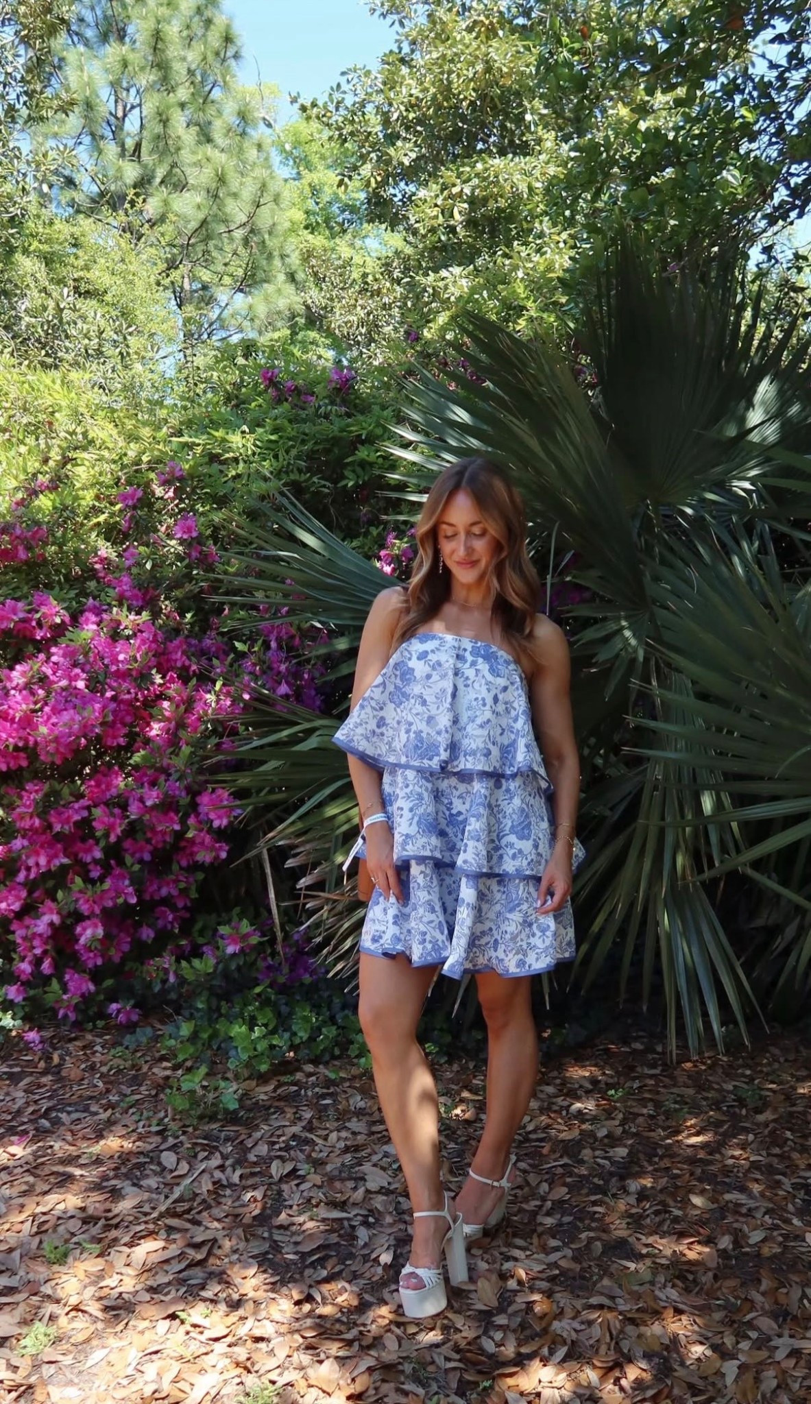 Revolve dress 🌸🤍✨

#LTKootd