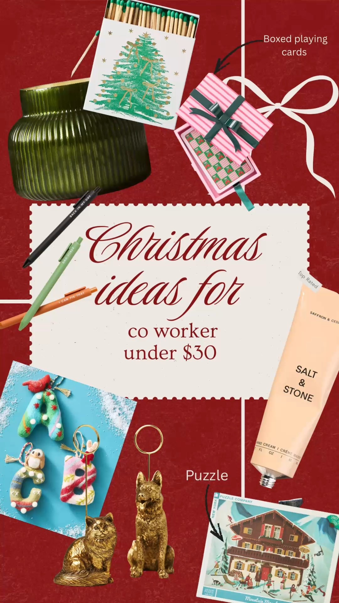Christmas gifts for co worker! Under $30 

#LTKHoliday #LTKGiftGuide