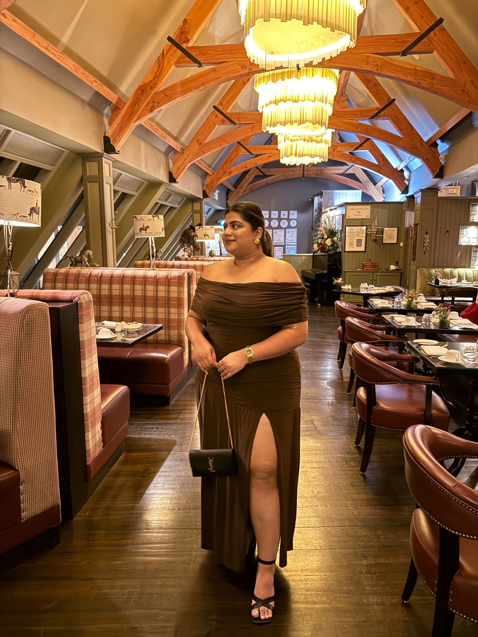 Beautiful Chocolate Brown Date night dress