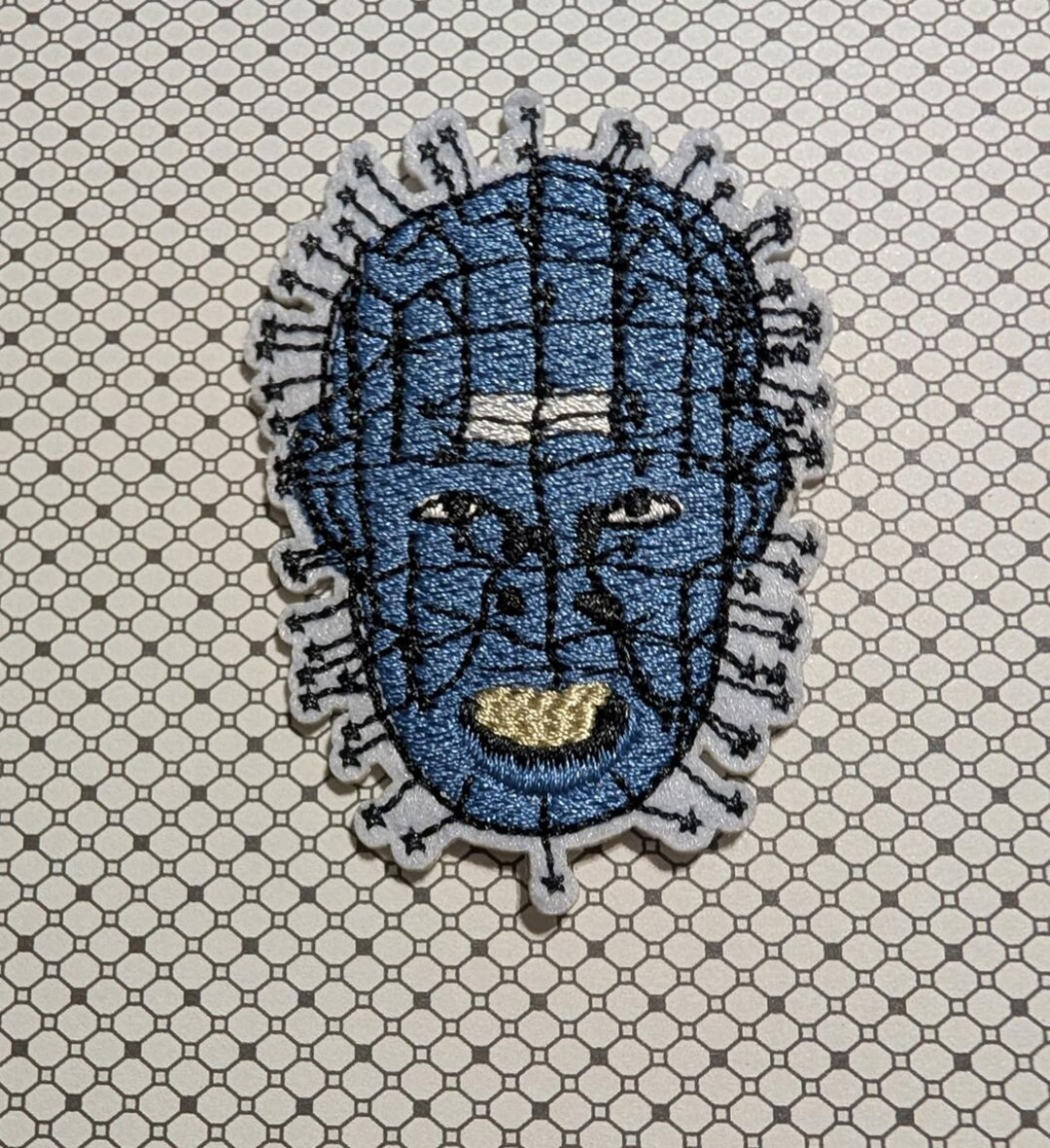 Hellraiser Pinhead Character 3" Tall Embroidered Iron-on/sew-on Patch - Etsy | Etsy (US)