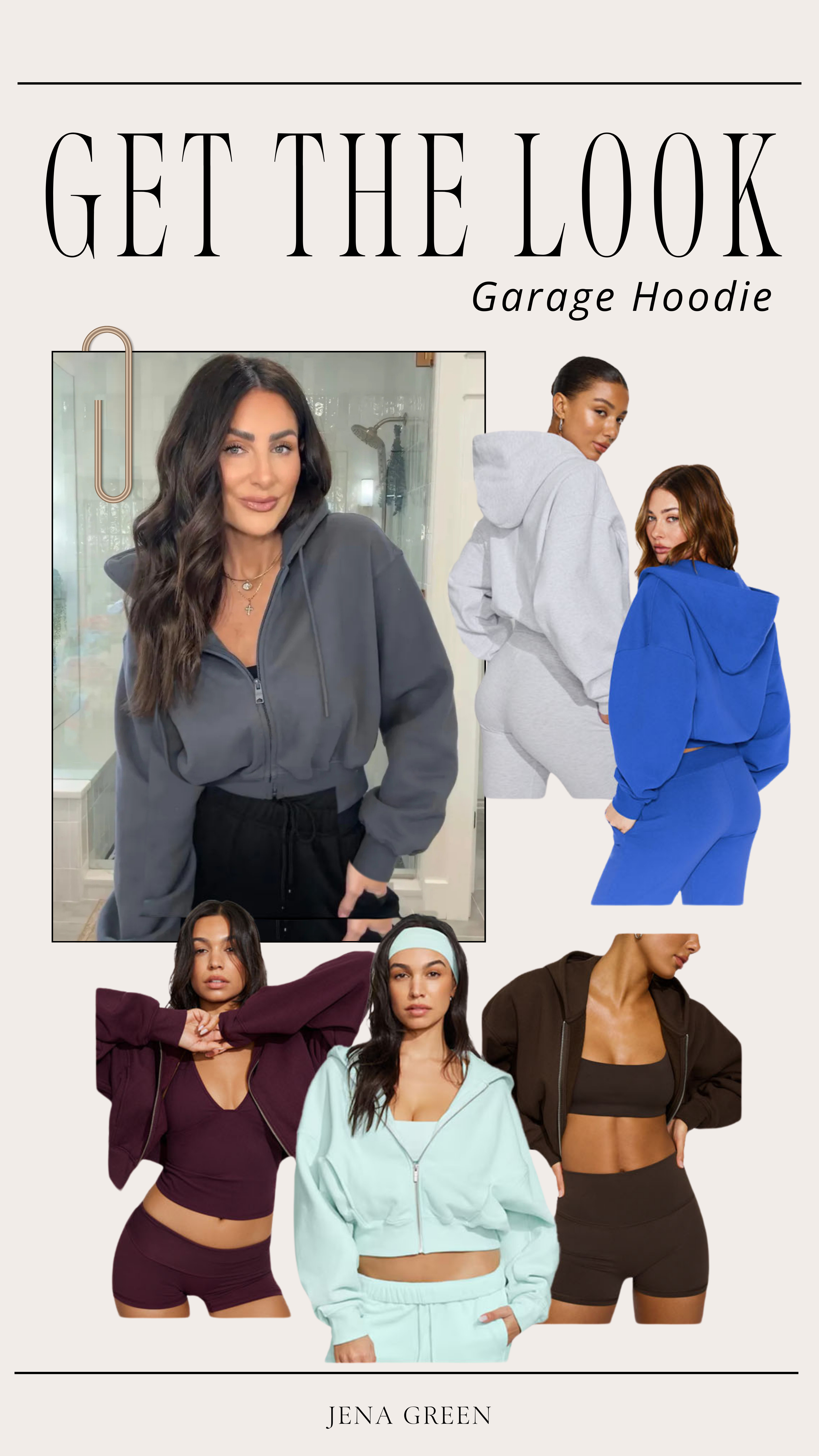 Get The Look | Garage Hoodie | Garge Zip Up Hoodie  

 #LTKootd #LTKSeasonal