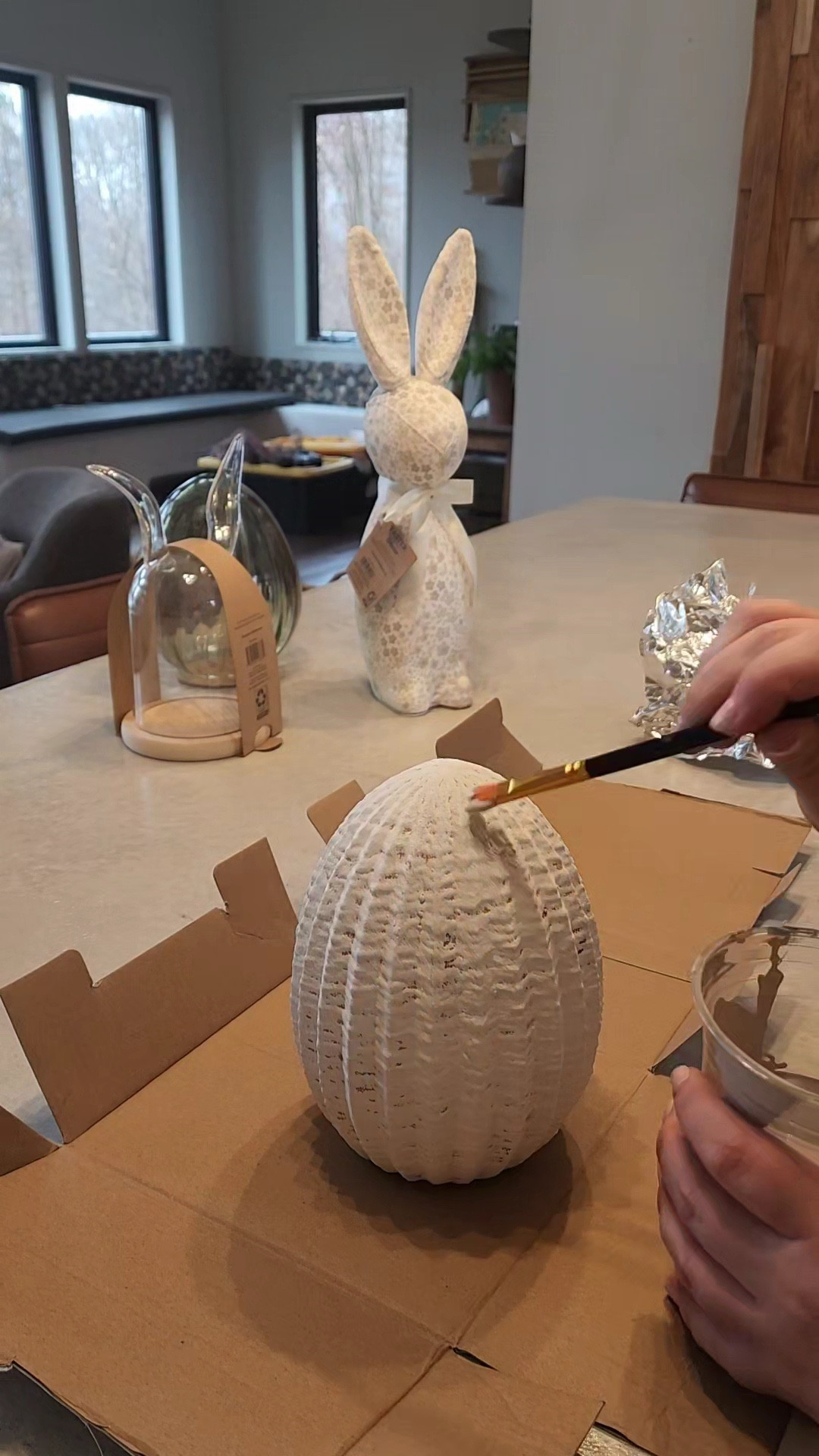 I ordered this large terracotta Easter egg, but it came in a bright white color that I wasn’t in love with. With some leftover paint, I was able to turn something I liked into something I loved.

#LTKSeasonal #LTKFindsUnder50 #LTKHome