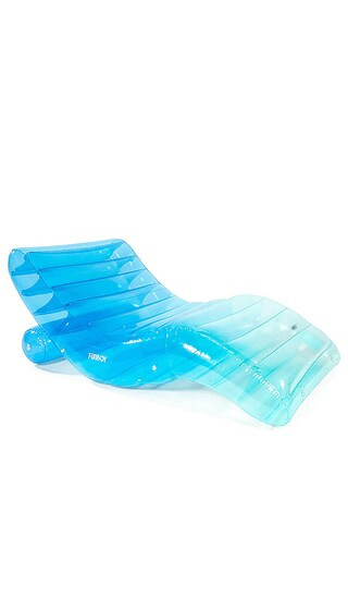 Clear Chaise Lounger Floatie in Blue Ombre | Revolve Clothing (Global)