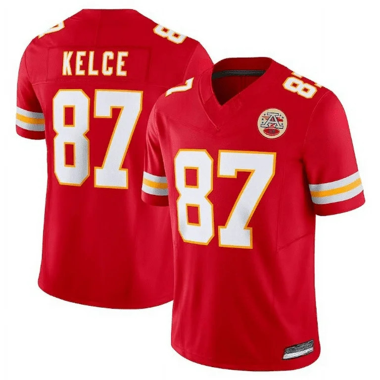 Youth Travis Kelce Red White Home Road Alternate Vapor F.U.S.E. Limited Jersey | Walmart (US)