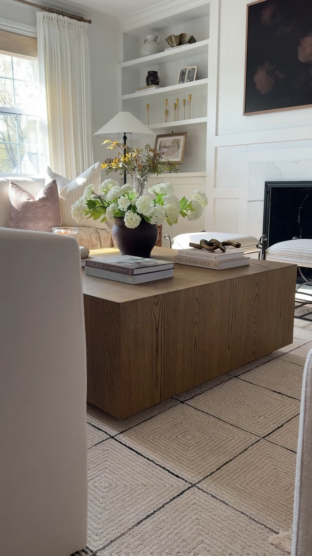 Latest spring coffee table styling with this gorgeous @Wayfair block coffee table upgrade. 🤎

#LTKSaleAlert #LTKHome
