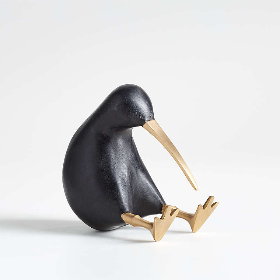 White Wood Kiwi Bird + Reviews | Crate & Barrel | Crate & Barrel