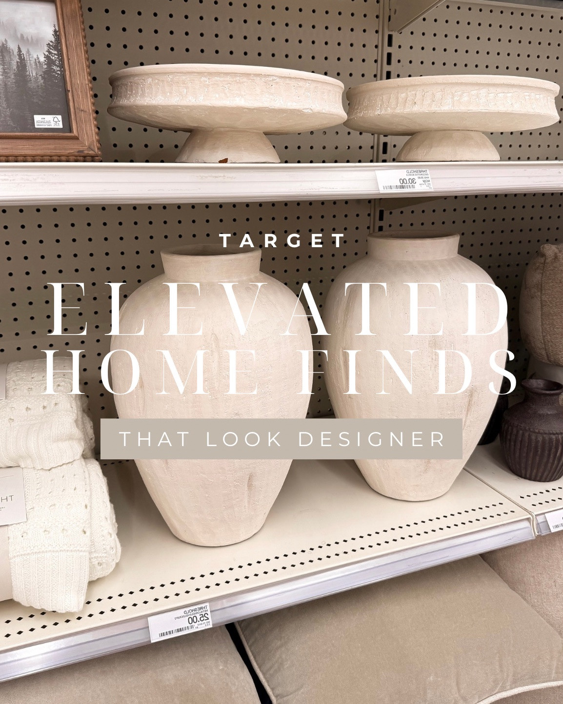 Stopped into @Target and found so many beautiful new arrivals that feel elevated and designer. Sharing my favorite pieces! 

Home decor, ceramic vase, wall sconce, candle sconce, vase, vintage vase, throw blanket, coffee table book, olive tree, wall art, picture frame,

#LTKHome #LTKSeasonal