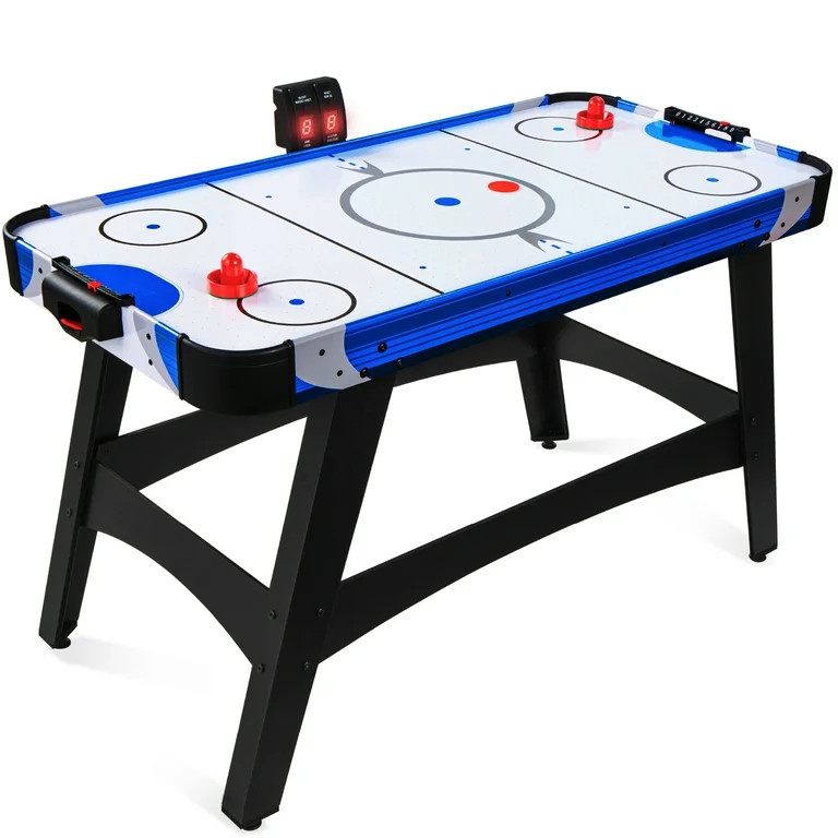 Best Choice Products 58in Mid-Size Air Hockey Table for Game Room w/ 2 Pucks, 2 Pushers, LED Scor... | Walmart (US)
