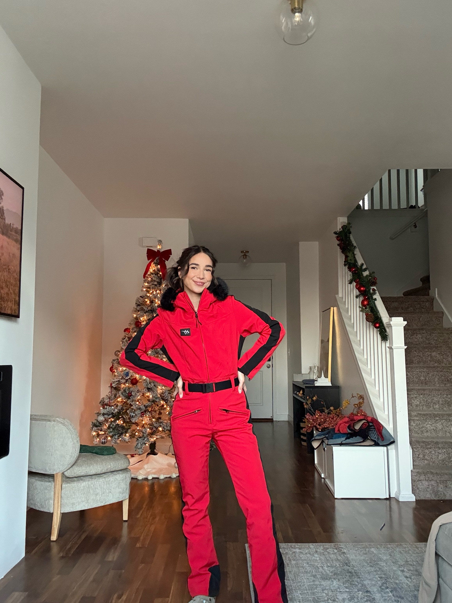 The cutest ski outfit 