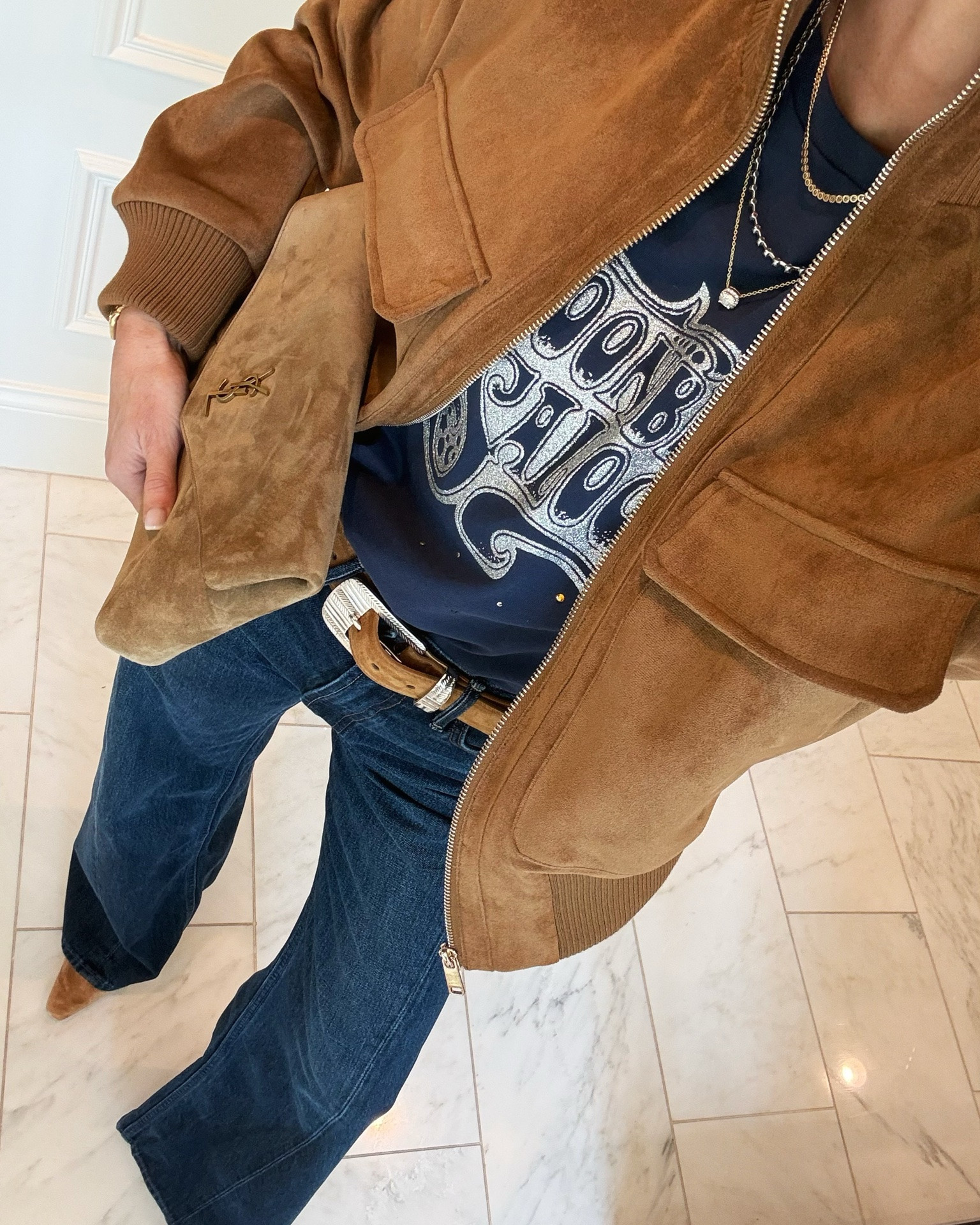 Don't buy another pair of jeans until you try these. I suggest sizing down on size. I'm 5'7 wearing size 24