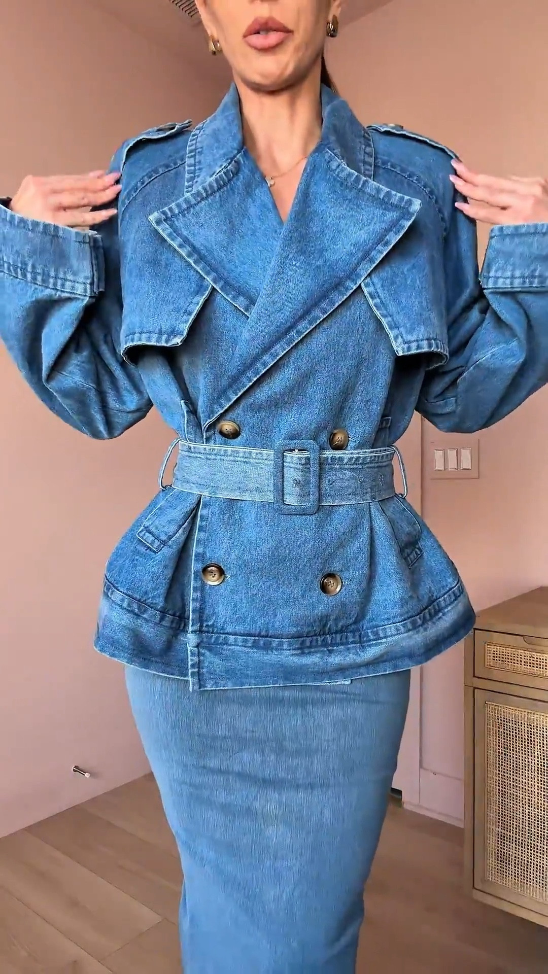 Another jluxlabel try on haul! 

I currently have a discount code for the jluxlabel website “daniellelodge” until 3/5 
You can find all these pieces under “the lodge” collection.  

They only have one of these new pieces on Nordstrom right now so I linked it. 💕

warm outfit ideas, cozy matching set, denim peplum jacket 

#LTKTravel #LTKTall #LTKootd