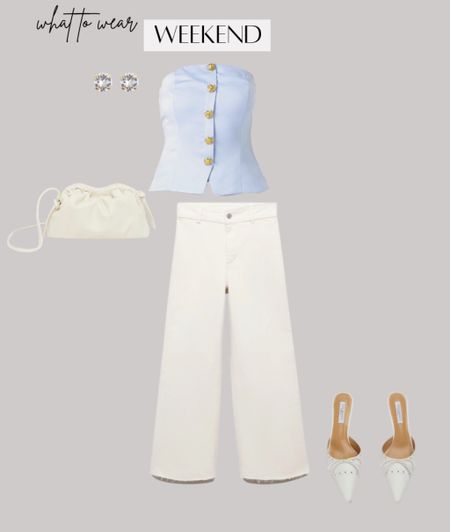 weekend outfit inspo

white jeans for summer, Tony bianco heels, everyday diamond earrings, strapless top, dinner outfit summer, Nordstrom outfit, brunch outfit, happy hour outfit, date night inspo

#LTKparties #LTKwedding #LTKtravel

#LTKShoeCrush #LTKParties #LTKItBag