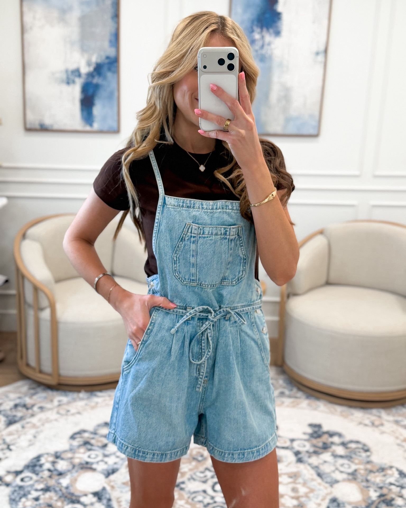 New at @Maurices! These light wash denim short overalls from Maurices are a summer wardrobe must — drawstring waist detail, chest pocket, and so easy to style with a simple tee underneath. 

#LTKootd #LTKTravel #LTKSeasonal