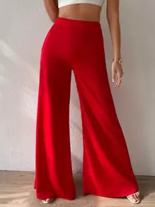 High Waist Wide Leg Pants SKU: sw2203277457303636(1000+ Reviews)$13.99$13.29Join for an Exclusive... | SHEIN