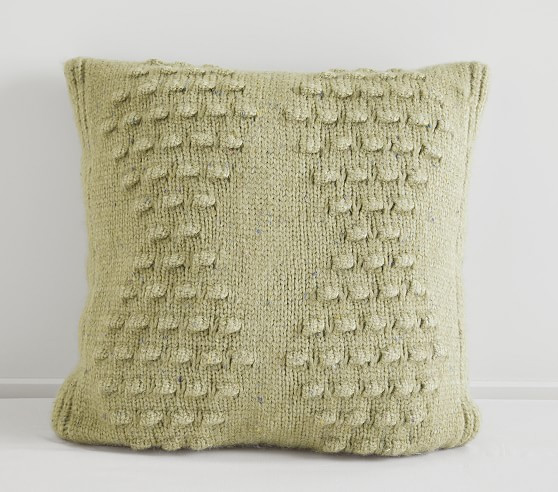 Emily & Meritt Bobble Knit Pillow | Pottery Barn Kids