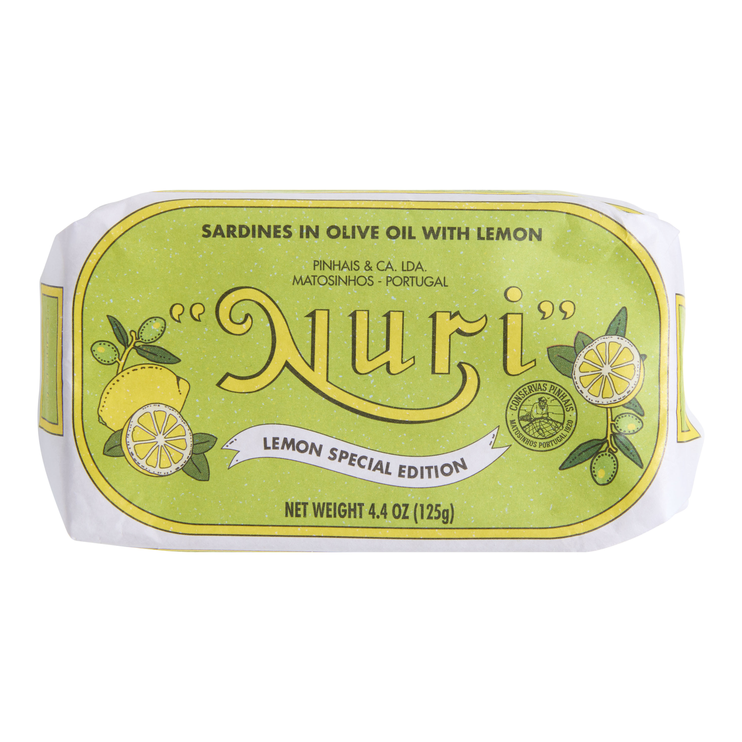 Nuri Special Edition Sardines in Olive Oil with Lemon | World Market