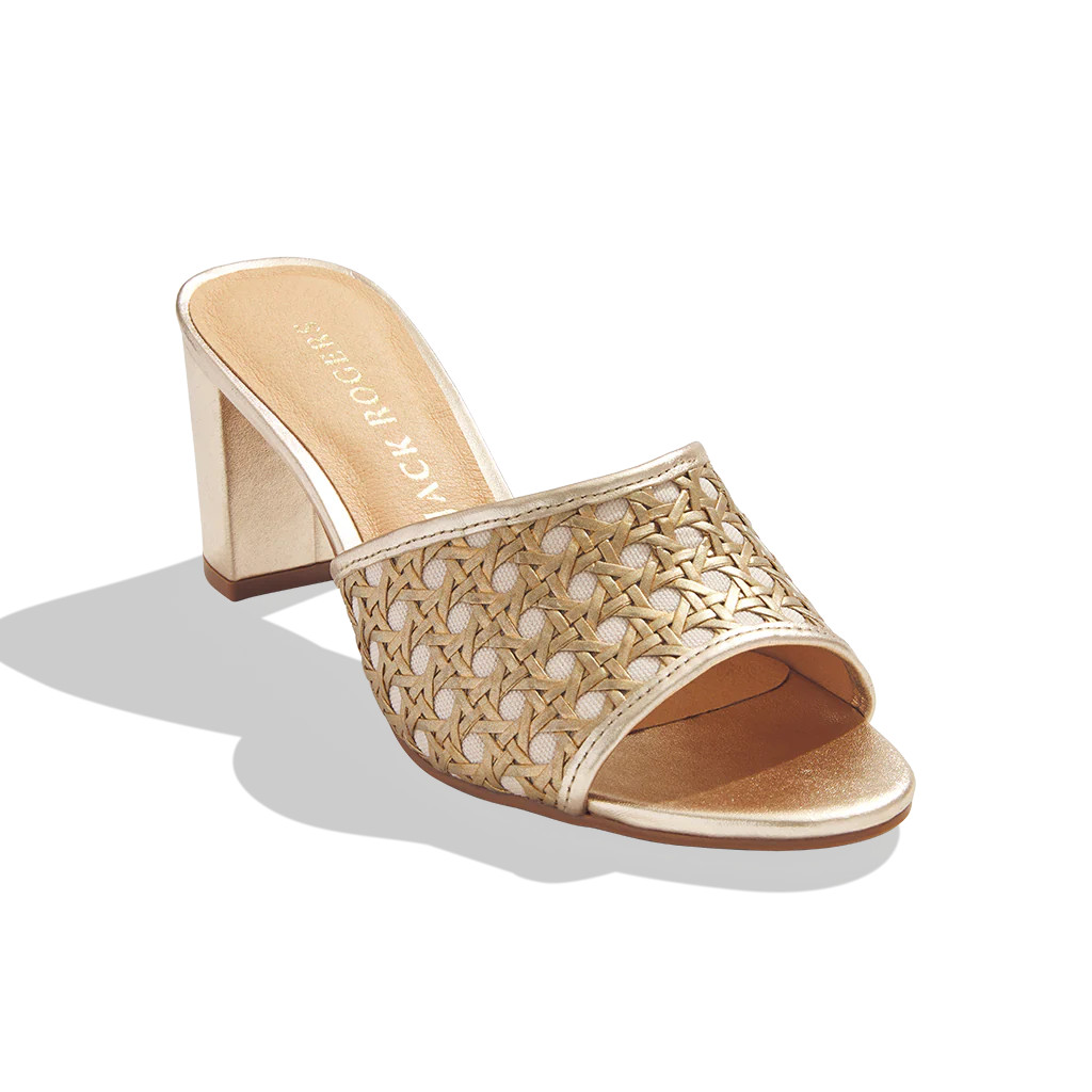 Merrain Caning Heel Slide | Jack Rogers
