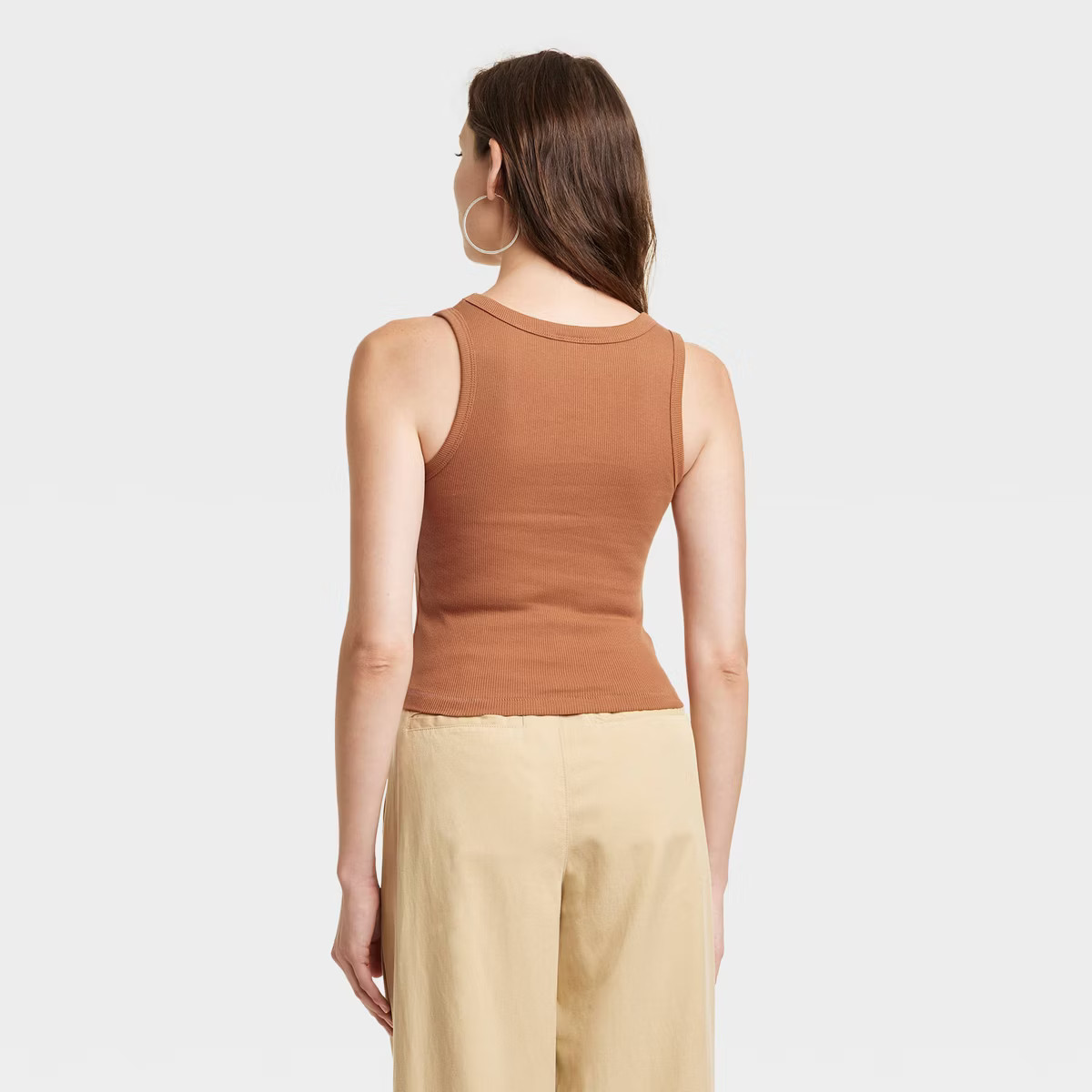 Women's Ribbed Shrunken Tank - Universal Thread™ | Target