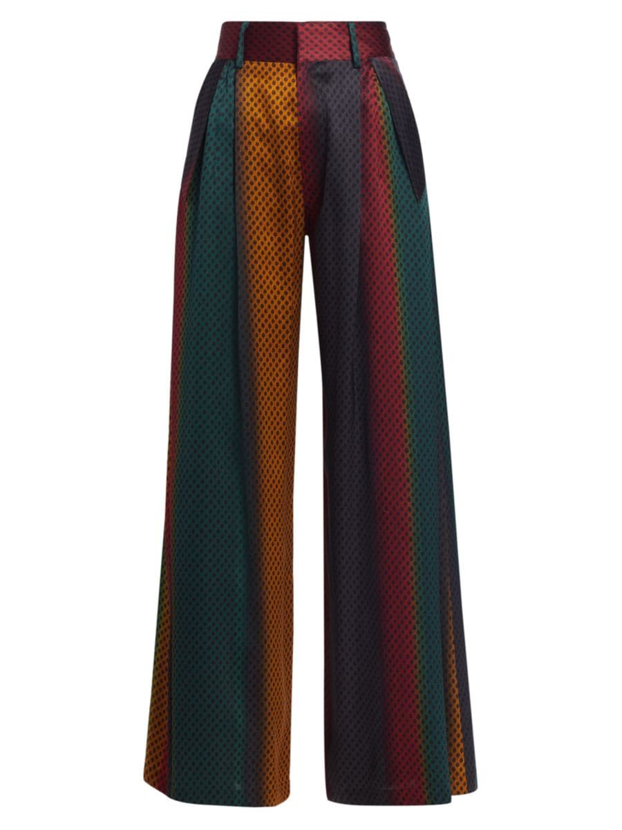 Shop anOnlyChild Hayes Silk Ombré Pants | Saks Fifth Avenue | Saks Fifth Avenue