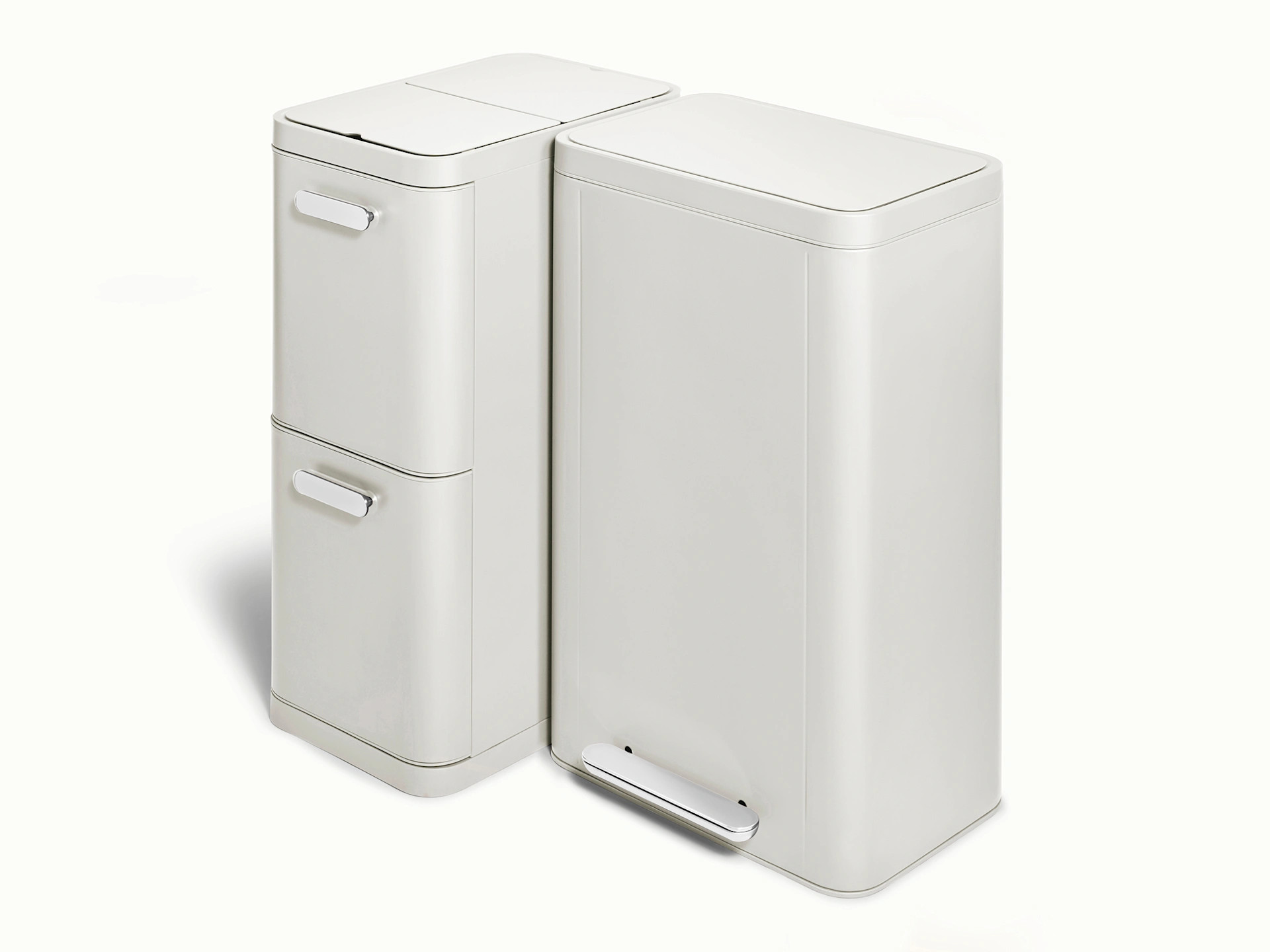 Trash & Recycling Duo (Rectangular) | Caraway