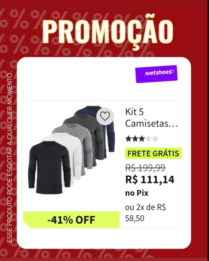 Kit 5 camisetas básicas manga longa masculina algodão Premium 30.1 Sortido 

#LTKbrasil #LTKfitness