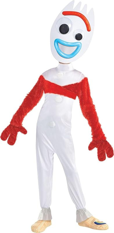 Party City Toy Story 4 Forky Costume for Children, Includes a Jumpsuit, a Mask, Gloves, a Wrap, a... | Amazon (US)