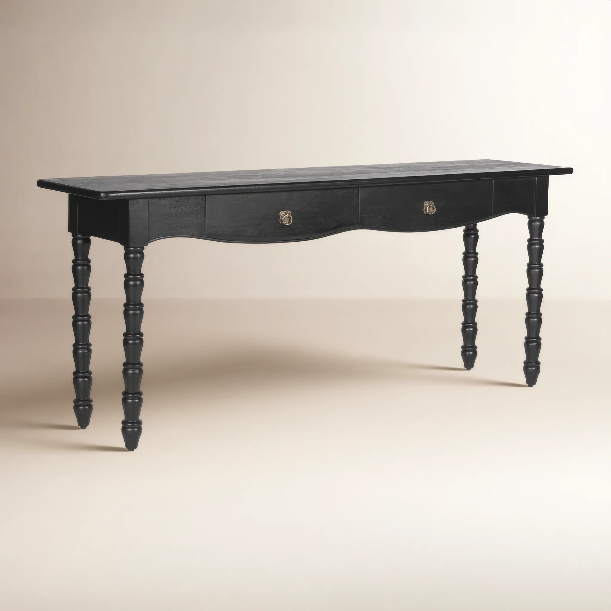 Isabel Spindle 2-Drawer Console Table | Wayfair North America