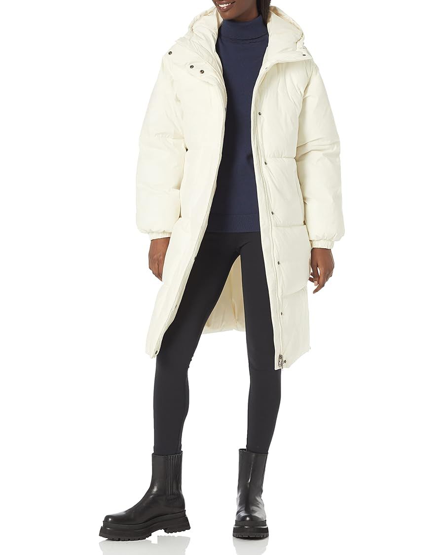 Amazon Essentials Women's Oversized Long Puffer Jacket (Available in Plus Size) | Amazon (US)