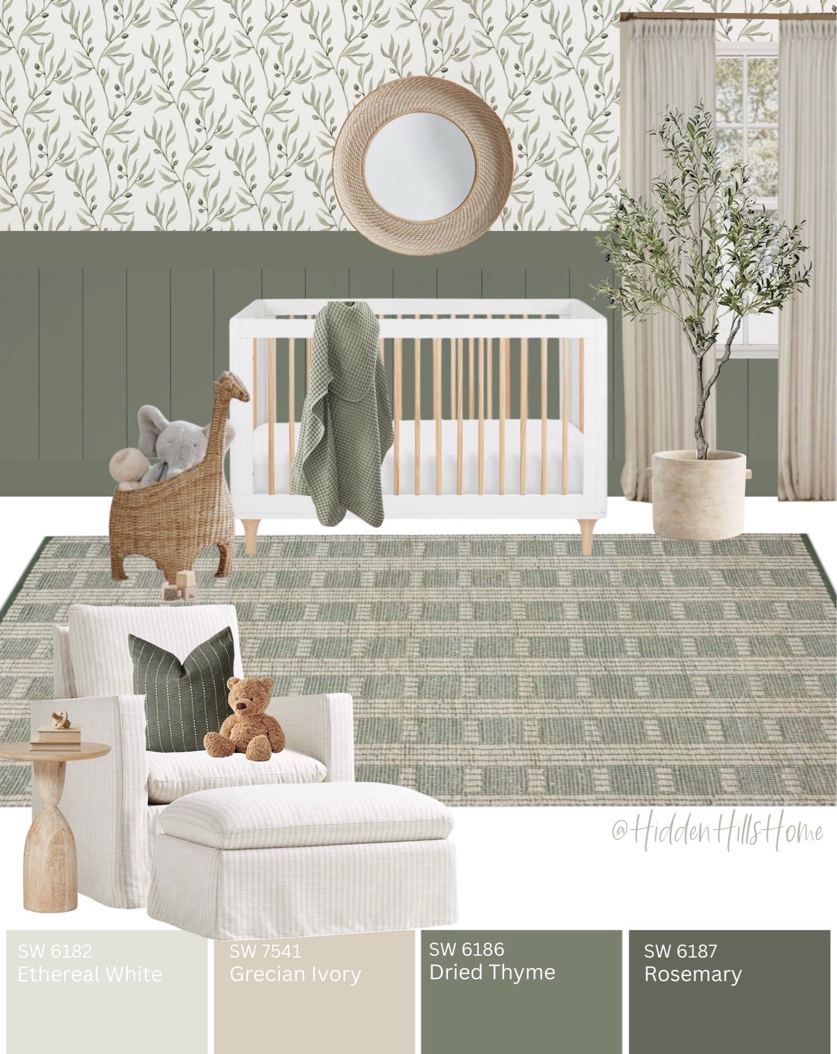 Nursery decor ideas, nursery mood board, nursery paint colors, green decor, baby’s room, nursery design #nursery



#LTKSaleAlert #LTKBaby #LTKHome
