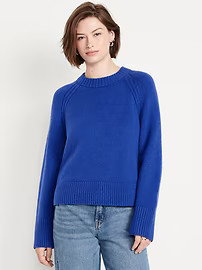 SoSoft Loose Crew-Neck Sweater | Old Navy (US)