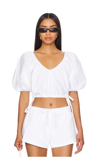 Donna Top in White | Revolve Clothing (Global)