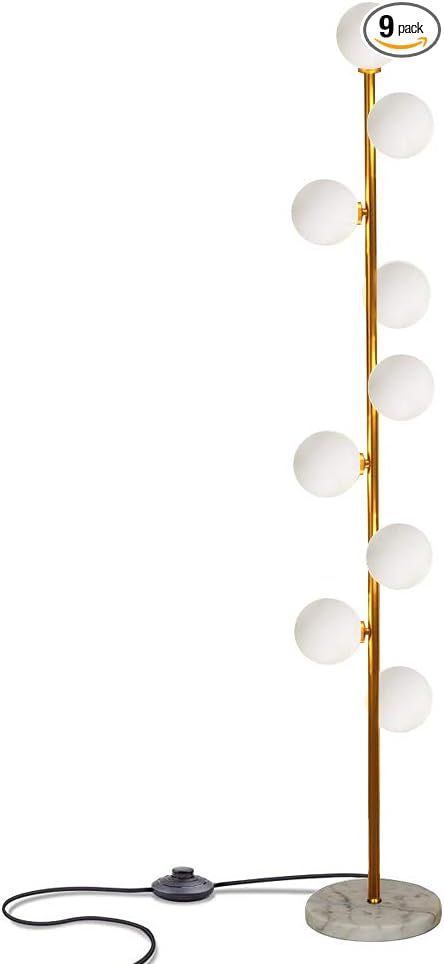 Hsyile Lighting KU300198 Cozy Elegant Modern Creative Floor Lamp for Living Room,Bedroom,Office,9... | Amazon (US)