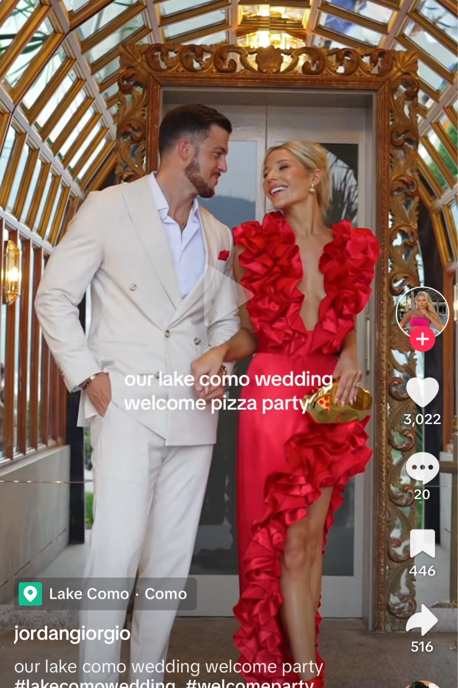 The prettiest welcome party dress worn by the gorgeous jordan Giorgio 💃🏼 

#LTKStyleTip #LTKWedding #LTKParties