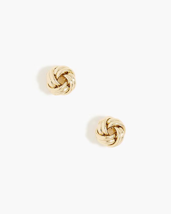 Knot stud earrings | J.Crew Factory