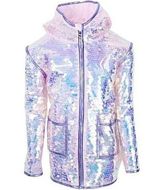 Lola The Boys Girls Paillette Magic Rain Jacket - 4 | Dillard's